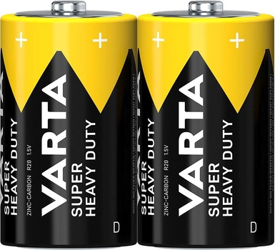 Батарейка Varta Superlife D FOL 2 шт (BAT-VAR-0040)