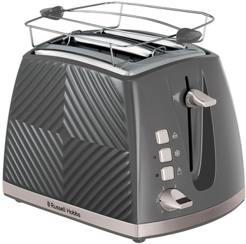 Toster Russell Hobbs Groove 2S Grey 26392-56 (AGD-TOS--0000058)