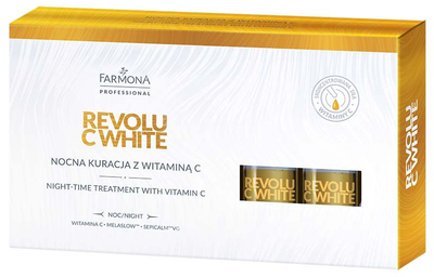 Kuracja Farmona Professional Revolu C White nocna z witaminą C 5 x 5 ml (5900117003008)