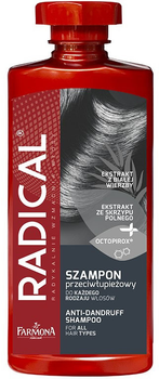Szampon Farmona Radical przeciwłupieżowy każdy rodzaj włosów 400 ml (5900117005682)