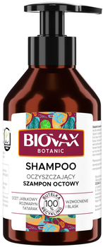 Шампунь для волосся BIOVAX Botanic оцтовий для волосся 200 мл (5903246243307)