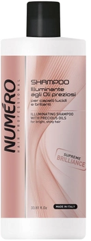 Шампунь NUMERO Illuminating Shampoo With Precious Oils для сяйва з дорогоцінними оліями 1000 мл (8011935071760)