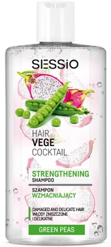 Шампунь Sessio Hair Vege Cocktail зміцнювальний з протеїнами гороху 300 г (5900249012886)