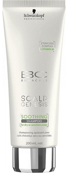 Шампунь Schwarzkopf Professional BC Bonacure Scalp Genesis Soothing Shampoo заспокійливий для чутливої шкіри голови 200 мл (4045787429992)