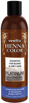 Szampon Venita Henna Color Platinium ziołowy do włosów w odcieniach blond i siwych 250 ml (5902101519557)