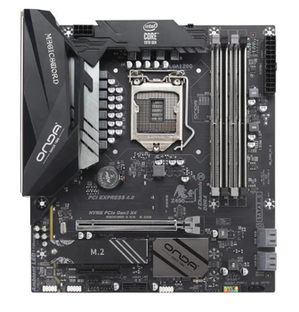 Материнская плата Onda Z490 Magic Sword Ver 1.0 LGA 1200 (ONDA Z490 MAGICSWORD VER 1.0) Б/У