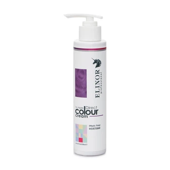Крем тонирующий для волос прямого действия Elinor Professional ФІолетовий / Mystic violet 200 мл