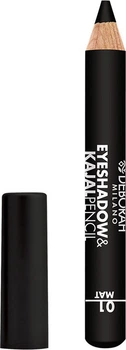 Тени-карандаш для век Deborah Eyeshadow&Kajal Pencil 01 Mat Black 2 г (8009518319590)