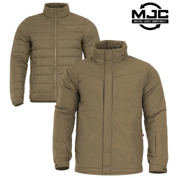Утепленная мембранная парка 3в1 Pentagon GEN V 3.0 K01002-3.0 Small, Койот (Coyote)