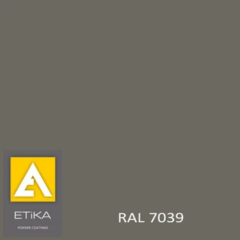 Краска порошковая полиэфирная Etika Tribo Серая платиновая RAL 7039 матовая