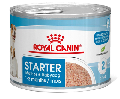 Mokra karma dla psów Royal Canin Starter Mousse 12 x 195 g (9003579010532)