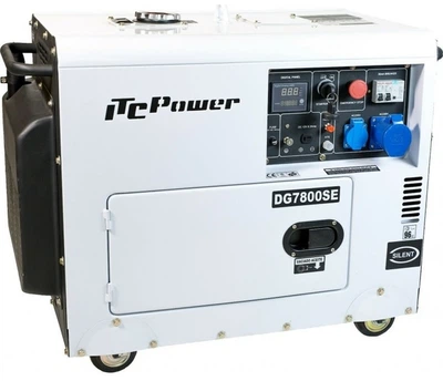 Генератор дизельный ITC Power Diesel gen set DG7800SE 6/6.3 кВт электрический пуск AVR
