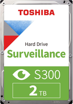 Жорсткий диск Toshiba S300 Surveillance 5400RPM 128MB 3.5'' 2TB SATA III (HDWT720UZSVA)
