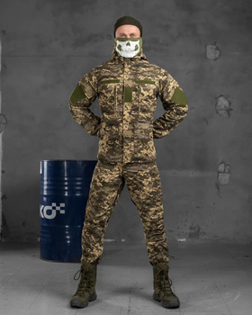 Весенний мужской костюм Разведчика Горка 4XL пиксель