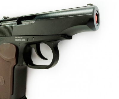 Стартовий шумовий пістолет RETAY Makarov + 20 шт холостих набоїв (9 мм)