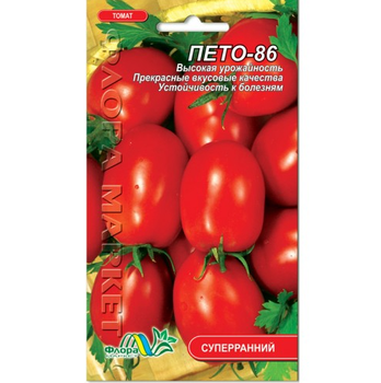 Семена Томат Пето 86 красный суперранний 0.1 г