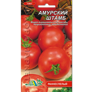 Семена Томат Амурский штамб красный среднеранний 0.1 г