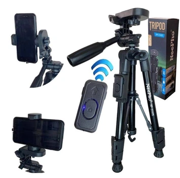 Штатив трипод с пультом с Bluetooth NeePho NP-3I6OS для телефона камеры фотоаппарата тренога