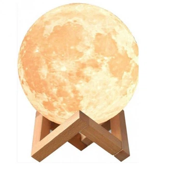 Нічник світильник Moon Lamp 3D настільний 13см