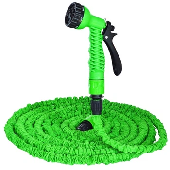 Шланг садовый Magic House green 15.0m / распылитель 6 режимов