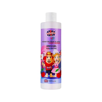 Шампунь гель для душа с вишневым ароматом Ronney Professional
