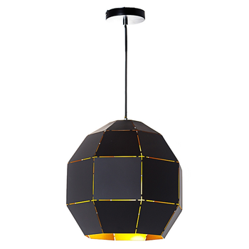 Люстра підвіс чорна у формі кулі (45-81-NI003/black)
