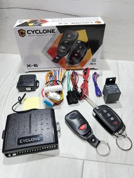 Сигналізація на авто Cyclone X6 LC - одностороння автосигналізація БЕЗ СИРЕНИ