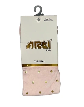 Дитячі колготки ARTI Kids колір рожевий, вік 5-6 роки, зріст 106-118 см (651005)