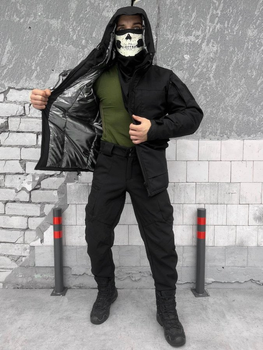 Зимовий тактичний костюм Swat Omni-heat black Вт6416 M