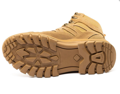Зимові чоловічі водонепроникні берци черевики Teda Койот 41 Kali AI534 натуральна шкіра анатомічна форма система швидкого шнурування рельєфна підошва