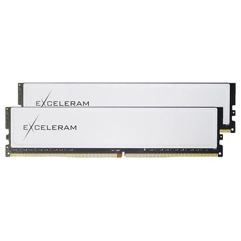 Модуль памяти Exceleram DDR4 32GB (2x16) 3200MHz White Sark (EBW4323216XD)