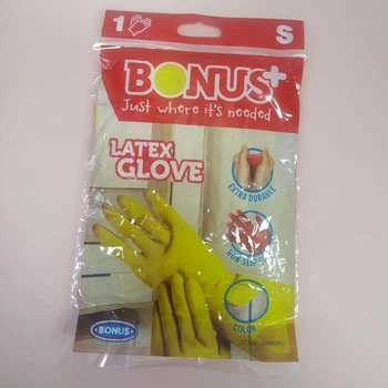 Рукавиці Bonus 1пара С Натурал латекс глове