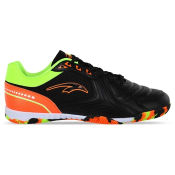 Обувь для футзала мужская Maraton 230506-1 размер 45 Black-Green-Orange
