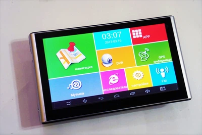 Планшет видеорегистратор 7'' Pioneer G732DVR GPS 4Ядра 512MbRam 8Gb Android 4.4.2