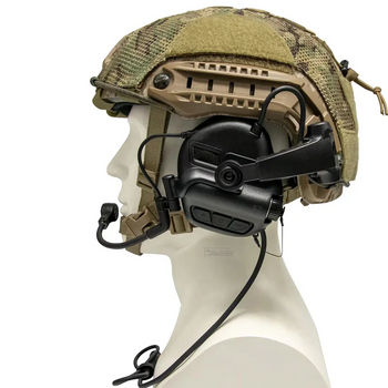 Активные наушники с микрофоном Earmor M32X Mark3 Черный (Kali)
