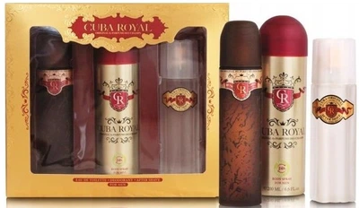 Набір для чоловіків Cuba Original Royal Туалетна вода 100 мл + Дезодорант 200 мл + Вода після гоління 100 мл (5425017737131)
