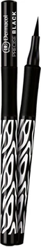 Водостійка підводка-фломастер для очей Dermacol Precise Black 1 г Чорна (85954045)