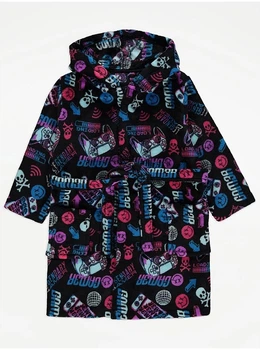Халат для мальчика разноцветный Skull Gamer George 110-116см (400094738)