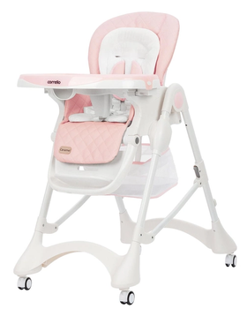Стул для кормления Carrello Caramel CRL-9501/3 Candy Pink /1/ MOQ