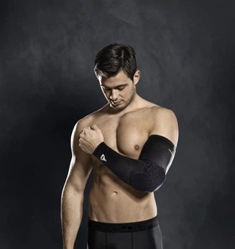 Налокотник компрессионный Select 6652 Compression elbow support long Черный