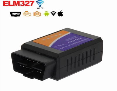 Диагностический OBD-II автосканер ELM327 v1.5 с поддержкой соединения по Wi-Fi Android IOS