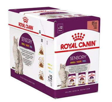 Вологий корм для котів Royal Canin Sensory Multipack 12 x 85 г (9003579019030)