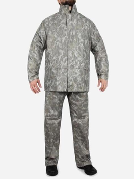 Костюм мужской демисезонный непромокаемый S Mil-Tec 52039060 M-T пеноастерная куртка из полиэстера и свободные штаны внутри пропитан поливинилхлоридом