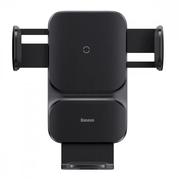 Держатель телефона с Беспроводной зарядкой Baseus Wisdom Auto Alignment 15W
