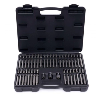 Комплект бит TORX Kraft&Dele KD10954 75 шт в пластиковом кейсе