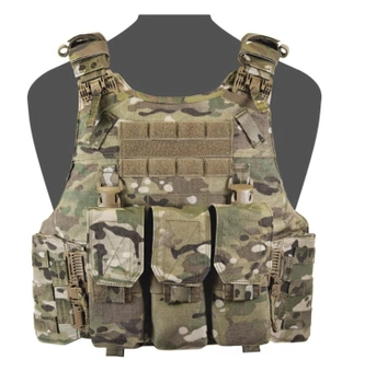 Плитоноска WAS Warrior QRC DFP TEMP Plate Carrier with Triple M4 5.56mm