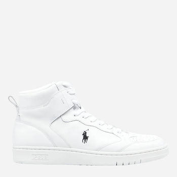 Sneakersy męskie wysokie Polo Ralph Lauren PRL809877680001 44 Białe (3616538580098)