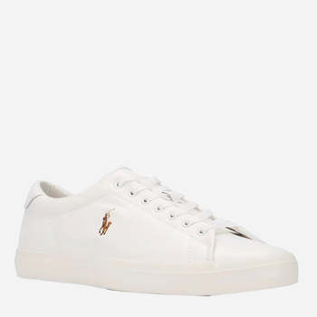 Sneakersy męskie skórzane do kostki Polo Ralph Lauren PRL816785025004 42 Białe (3616410809804)