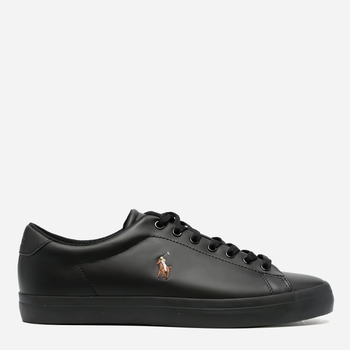 Sneakersy męskie skórzane do kostki Polo Ralph Lauren PRL816884372002 44 Czarne (3616539002742)