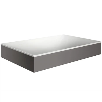 Умывальник накладной HANSGROHE AXOR Suite 600x400x80мм прямоугольный серый 42004340